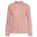Ροζ μακρυμάνικη μπλούζα Drop Soaked in Luxury