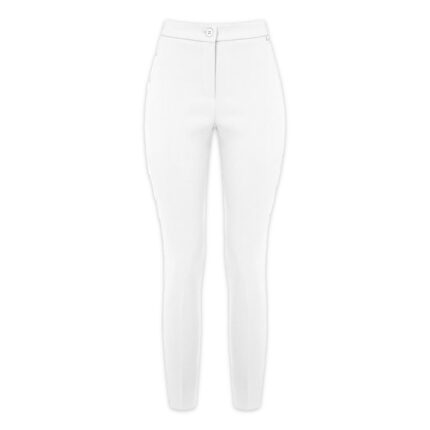 Λευκό στενό παντελόνι Rinascimento