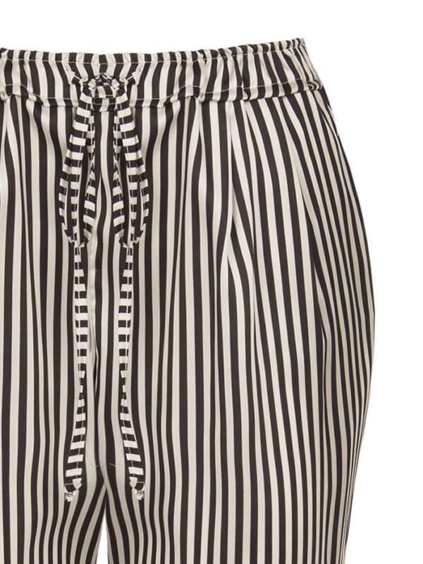 Γυναικείο ριγέ παντελόνι Stripes Rinascimento