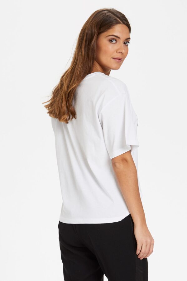 Άσπρο t-shirt με κέντημα Rodeo Soaked in Luxury