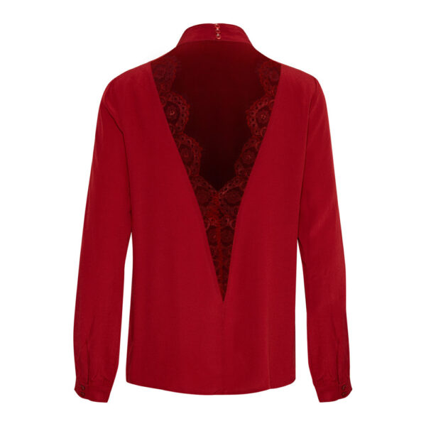 Εξώπλατη κόκκινη μπλούζα Suzi Soaked in Luxury