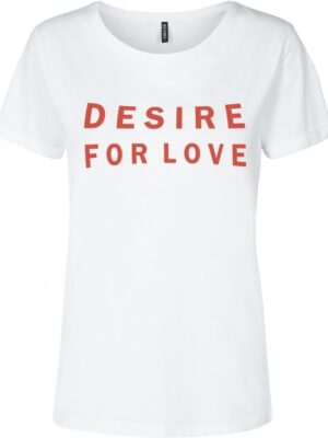 Γυναικείο μπλουζάκι με γράμματα Love Desires