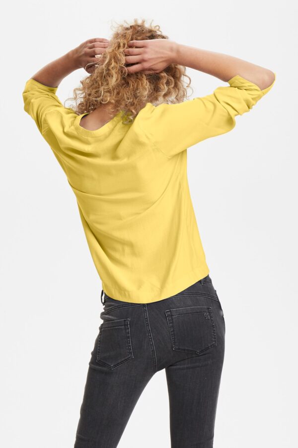 Κίτρινη μακρυμάνικη μπλούζα Napoli Denim Hunter