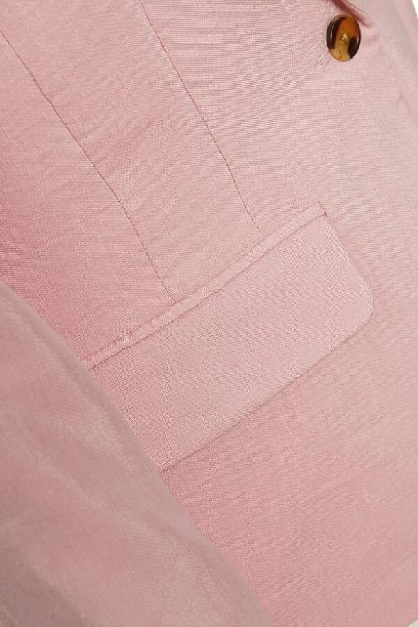 Γυναικείο ροζ λινό σακάκι Odell Soaked in Luxury