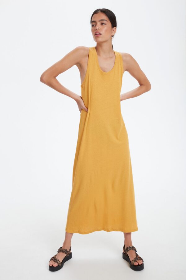 Καλοκαιρινό μακρύ μακό φόρεμα Linena Soaked in Luxury