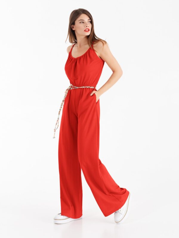 Κόκκινη ολόσωμη φόρμα Rinascimento