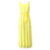 Μακρύ κίτρινο φόρεμα Rinascimento