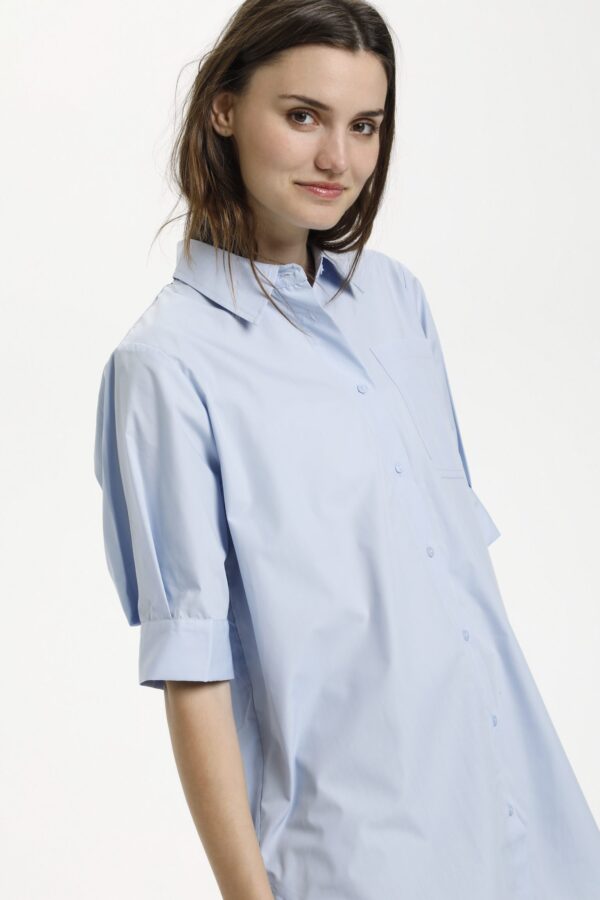 Μακρύ κοντομάνικο πουκάμισο Karin Loly Kaffe