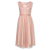 Ροζ νουντ μίντι φόρεμα Rinascimento