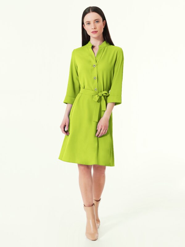 Πράσινο λάιμ φόρεμα Rinascimento