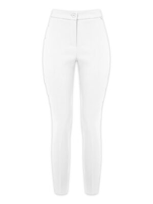 Λευκό στενό παντελόνι Rinascimento