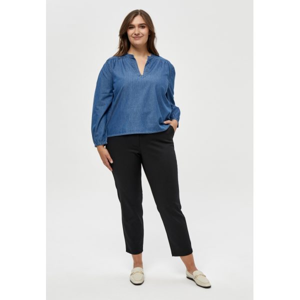 Τζιν πουκαμίσα plus size Cia Peppercorn