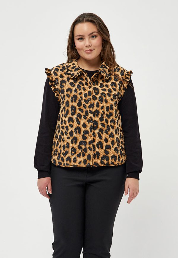 Καπιτονέ γιλέκο plus size Cassandra Peppercorn