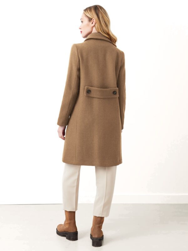Μάλλινο παλτό plus size Kitana by Rinascimento
