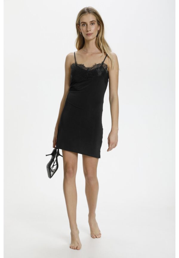 Μαύρο κομπινεζόν φόρεμα Clara Soaked in Luxury