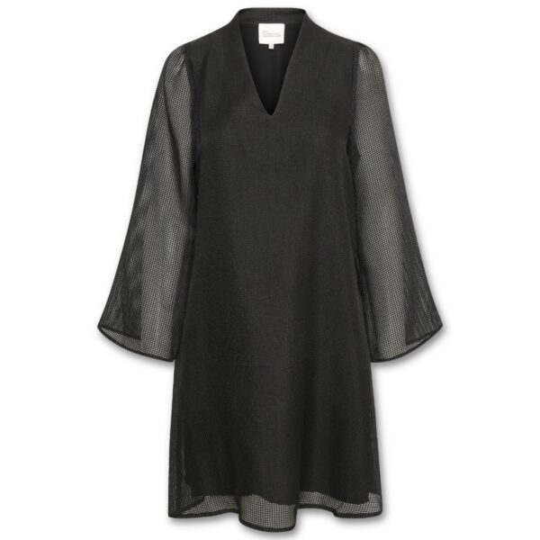 Μαύρο φόρεμα άλφα γραμμή My Essential Wardrobe