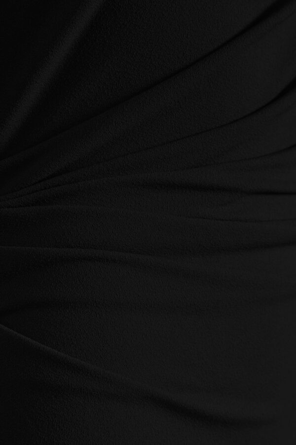 Μαύρο φόρεμα μίντι Trude Inwear