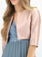 Δερμάτινο μπολερό Plus Size Rinascimento