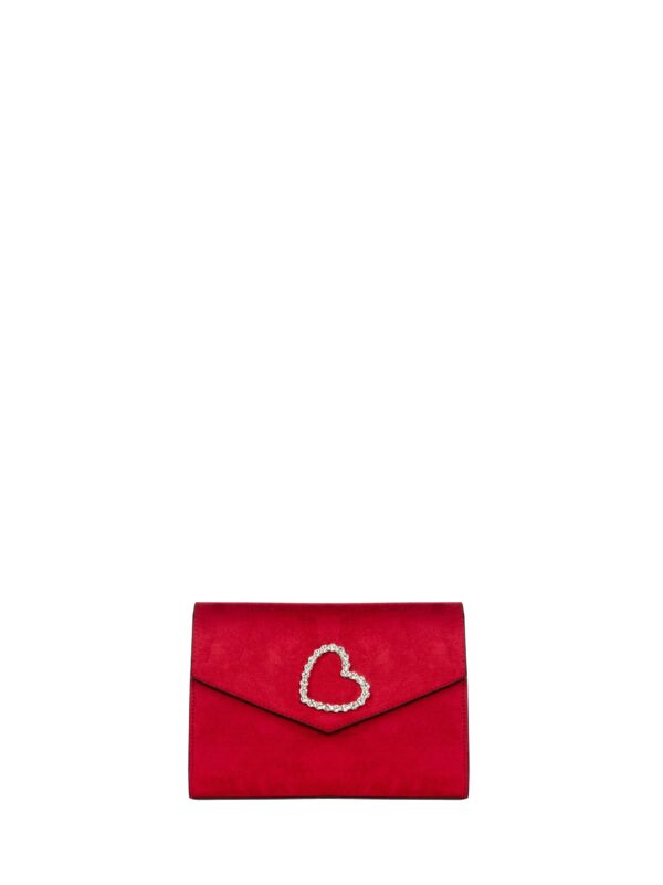Κόκκινη τσάντα φάκελος Rinascimento