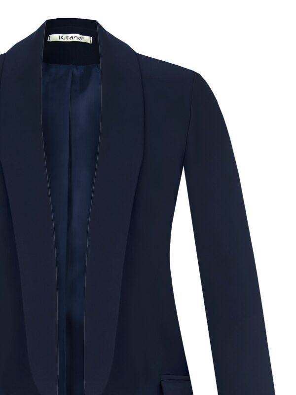 Μπλε σκούρο σακάκι Plus Size Kitana by Rinascimento