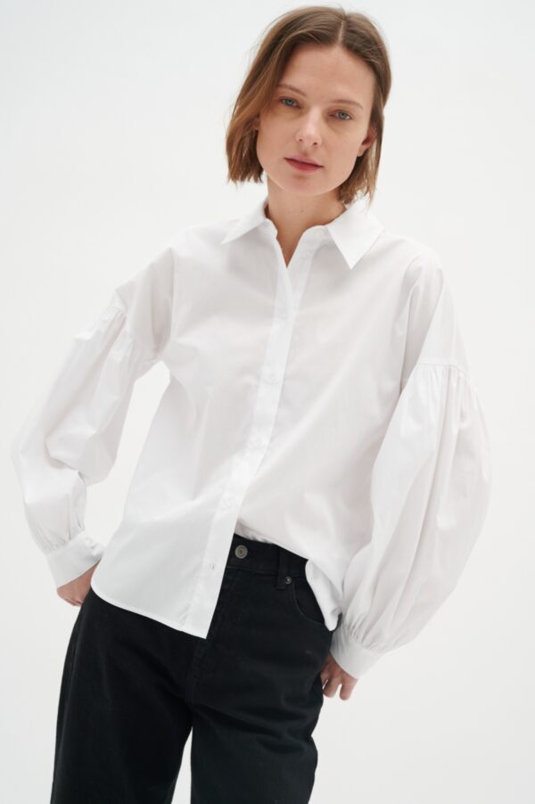 Λευκό πουκάμισο γυναικείο Lethia Inwear
