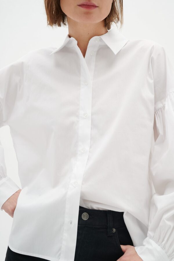 Λευκό πουκάμισο γυναικείο Lethia Inwear