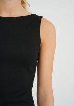 Μαύρο μίντι φόρεμα Zefine InWear