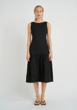 Μαύρο μίντι φόρεμα Zefine InWear
