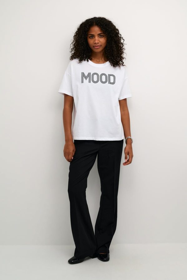 Λευκό t-shirt Molly Kaffe