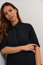 Κοντομάνικο πλισέ φόρεμα Betty Culture