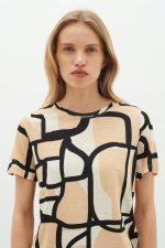 Εμπριμέ t-shirt Alma InWear
