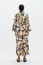 Εμπριμέ ζιπ κιλότ Hecante Inwear