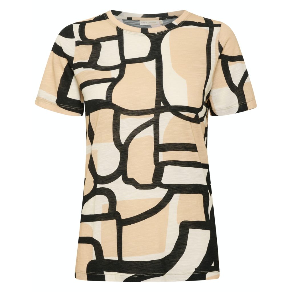 Εμπριμέ t-shirt Alma InWear