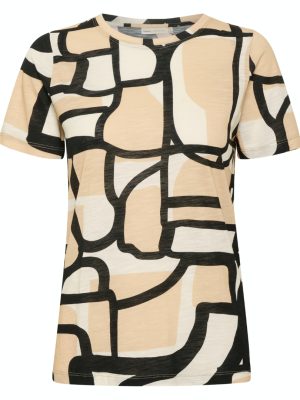 Εμπριμέ t-shirt Alma InWear