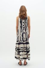 Ασπρόμαυρο μακρύ φόρεμα Jenny InWear