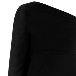 Μαύρο αμπιγιέ φόρεμα ένα μανίκι Plus Size Rinascimento