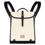 Μπεζ backpack από καμβά Rinascimento