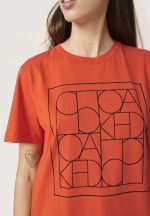 Πορτοκαλί t-shirt Helene Soaked in Luxury