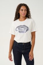 Κοντομάνικο t-shirt με παγιέτες Fora Culture
