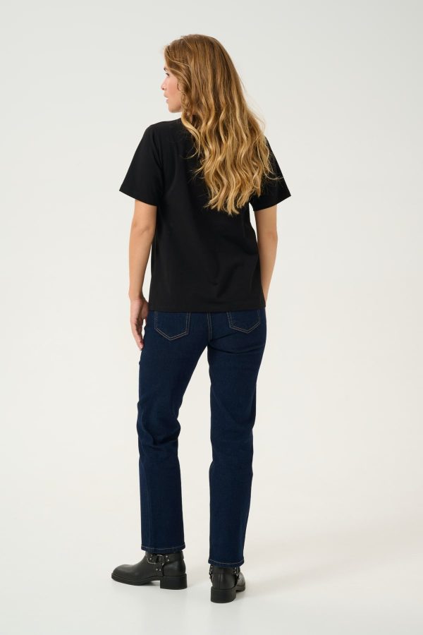Κοντομάνικο t-shirt με παγιέτες Fora Culture