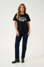 Κοντομάνικο t-shirt με παγιέτες Fora Culture