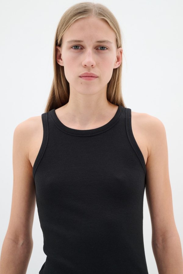 Ριμπ στενό μακρύ φόρεμα Lola InWear