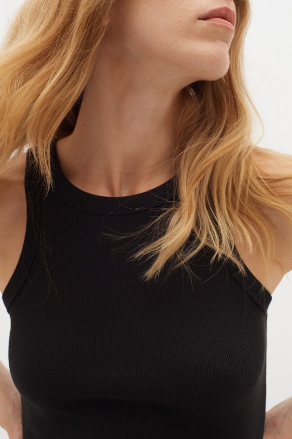 Ριμπ στενό μακρύ φόρεμα Lola InWear