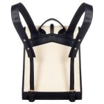 Μπεζ backpack από καμβά Rinascimento